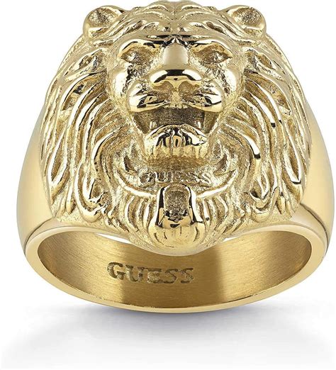 anello leone oro versace|Anelli da uomo di Versace .